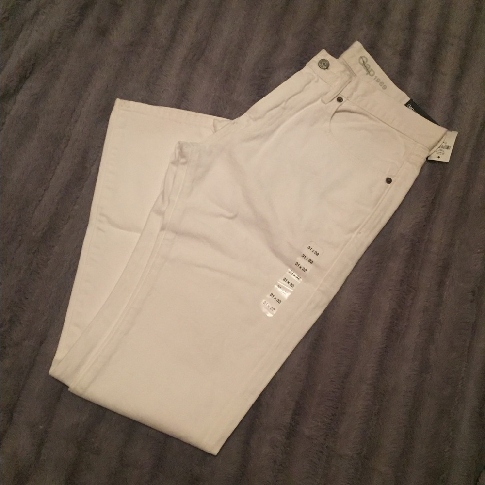 Gap Men’s White Jeans